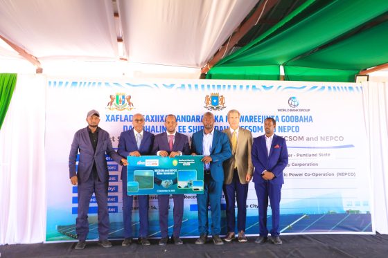 Daawo: Sawiradda Munaasabadda Saxiixa Labada Mashruuc ee Laga Fulin Doono Garoowe iyo Gaalkacyo